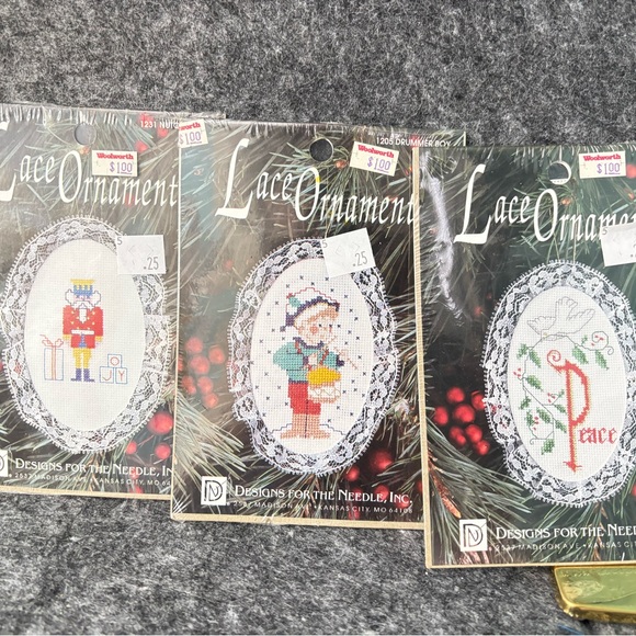 designed for the needle Other - Vintage Cross-stitch bundle set of 3